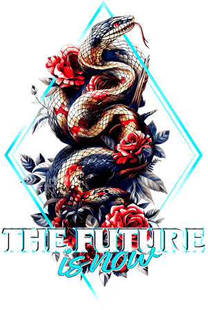 SNAKE PRINT PU2024-NO LOGO